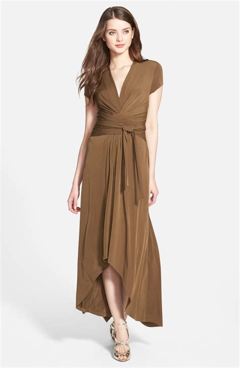 michael kors wrap|Michael Kors faux wrap dress.